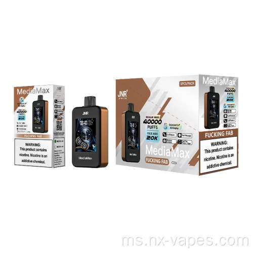 Jnr Media Max 40000 Puffs Vape Vape Borong